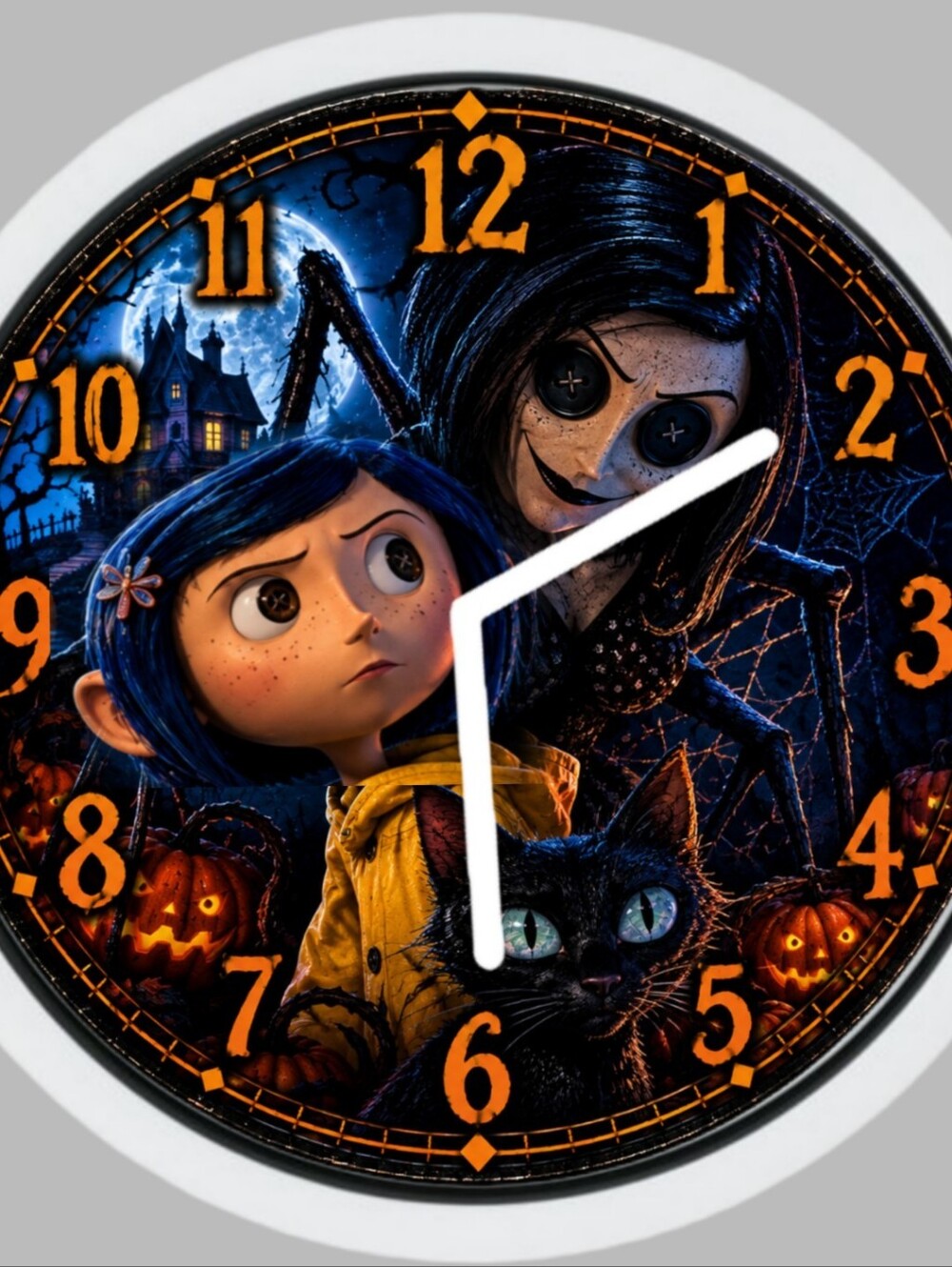 Coraline And Spider Woman Mom With Black Cat